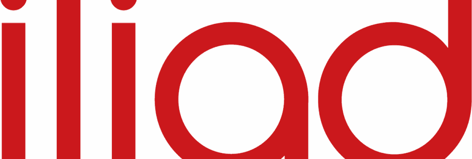 L'immagine presenta il logo di iliad in grassetto, lettere minuscole rosse su uno sfondo trasparente, a simboleggiare come è possibile gestire il proprio account iliad in maniera semplice.