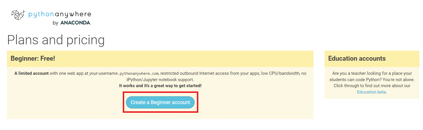 Registrarsi e Usare PythonAnywhere: Guida Completa