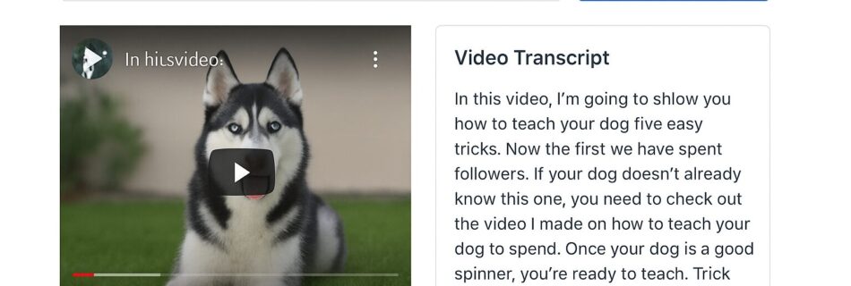 L'immagine mostra uno strumento in foto chiaamto Tactiq.io che genera da video testi in tempo reale.