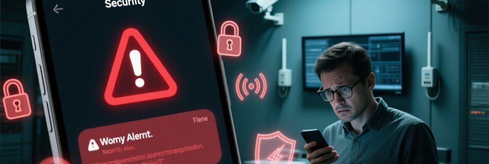 L'immagine mostra un allerta di una clonazione si una sim ad una persona.