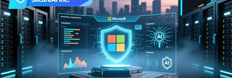 L'immagine mostra che Microsoft rafforza la sicurezza dell’IA con un’acquisizione