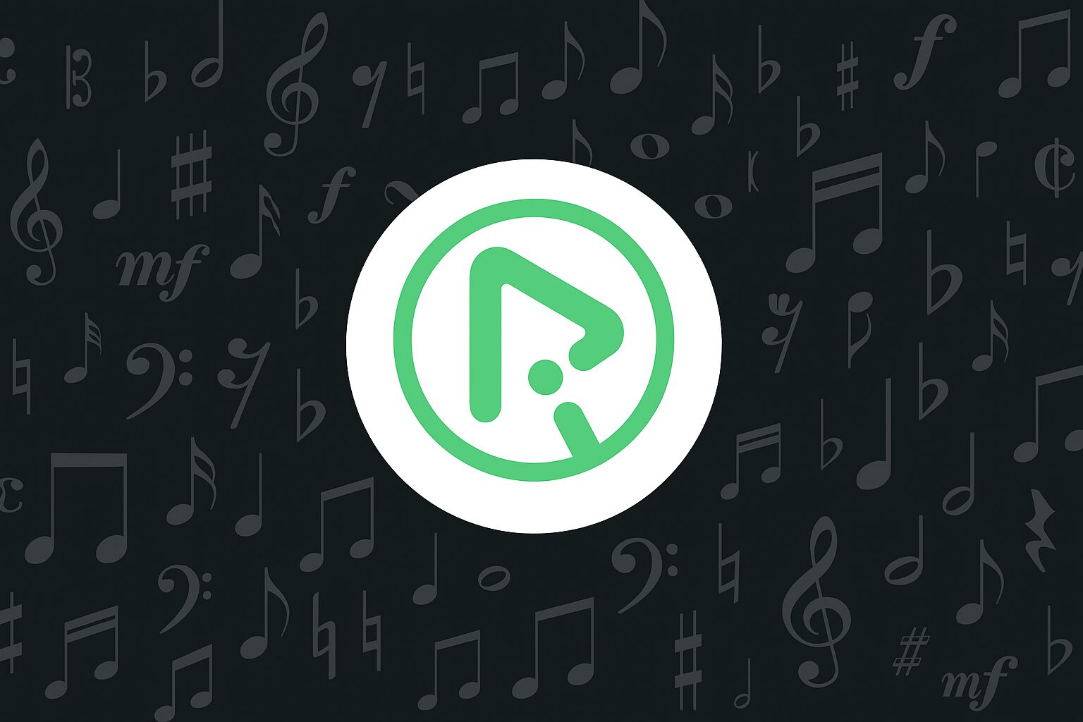 L'immagine mostra il logo di Rimusic famosa app per ascoltare musica gratis su android in maniera opensource del tutto gratis