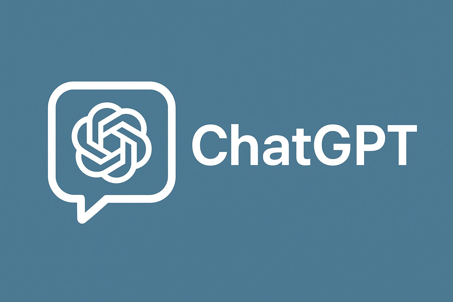 l'immagine mostra il logo di chatgpt con la sua icona famosa.