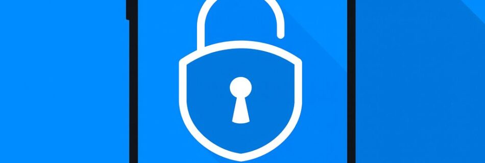 L'immagine mostra il simbolo di uno smartphone android con lucchetto dell'app applock.