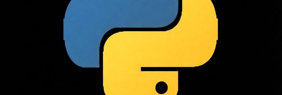 L'immagine mostra il logo python con la scritta keylogging