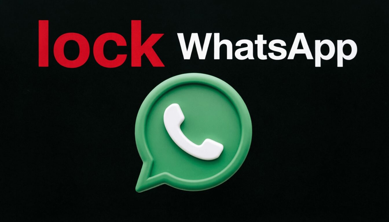 L'immagine mostra il logo di whatsapp con il simbolo di blocco dalle truffe piu comuni.