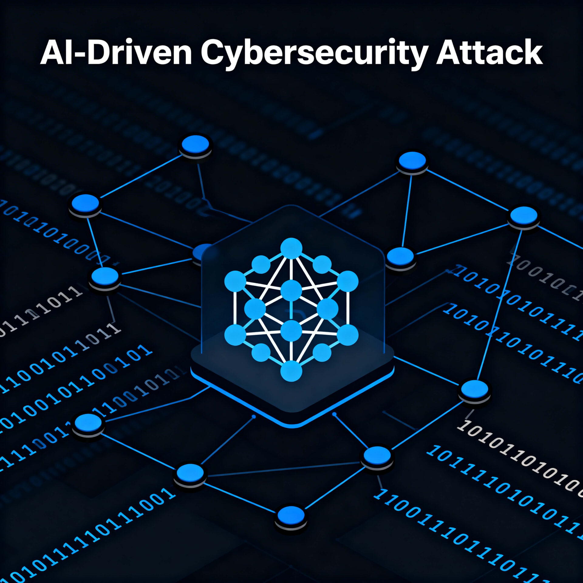 L'immagine mostra un ai-driven schema di cybersecurity.