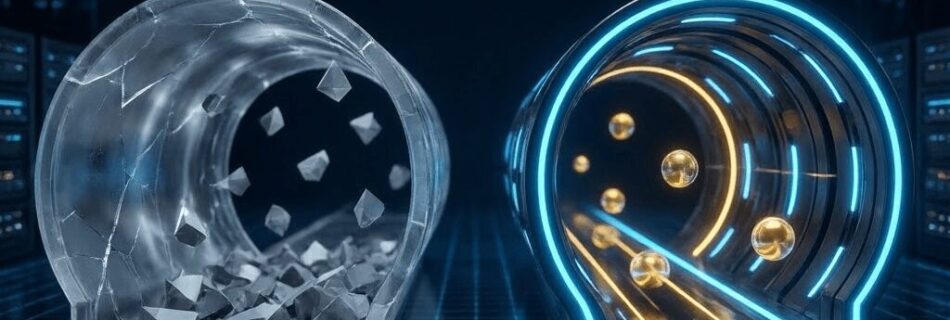 L'immagine mostra un tunnel vpn segreto tra vpn gratis e a pagamento.