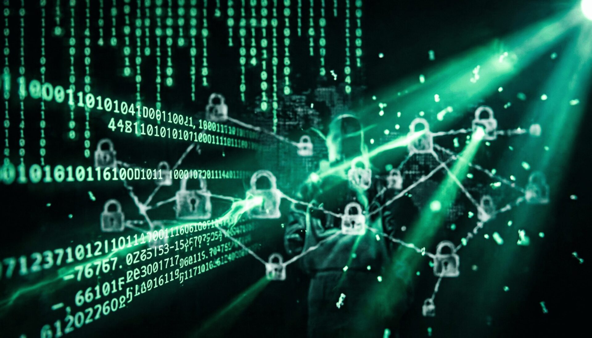 L'immagine mostra uno stile hacker di cyberattacchi 2026