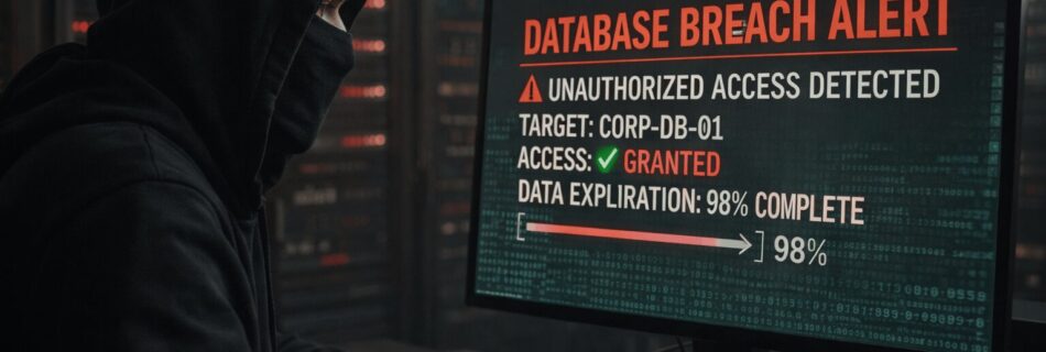 L'immagine mostra un databreach violato.