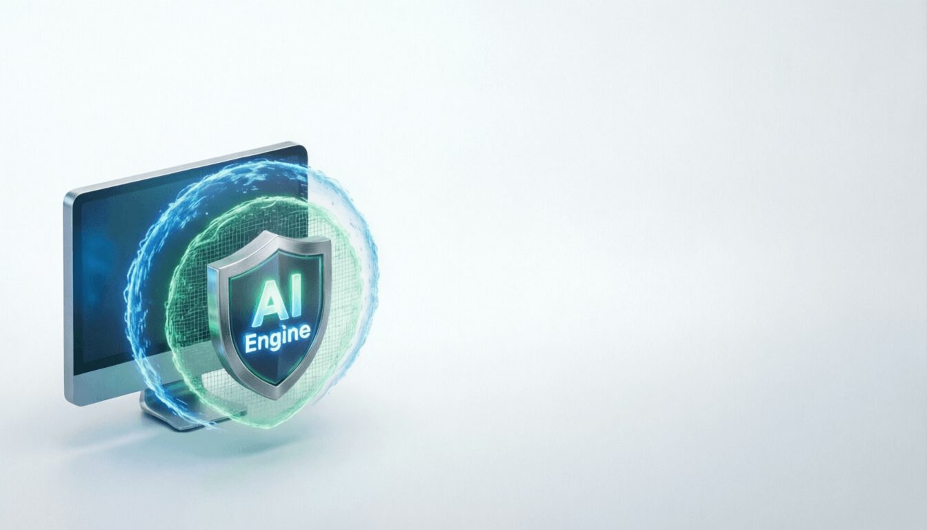 L'immagine mostra una protezione ia dagli antivirus.