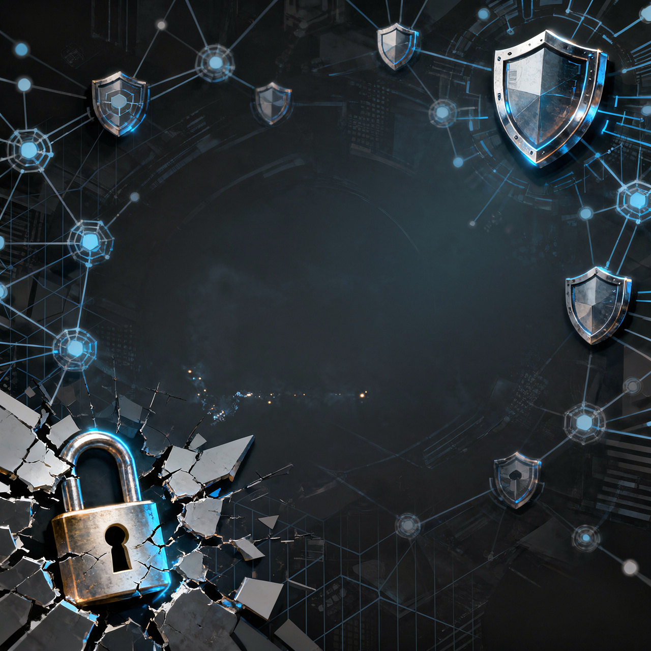 L'immagine mostra un sistema di sicurezza avanzato per quanto riguarda la cyber security
