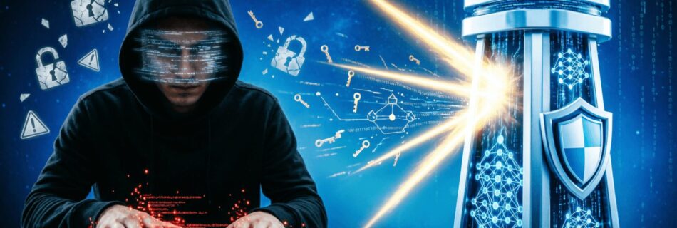 L'immagine mostra un ethical hacker contro i sistemi di intelligenza artificiale.
