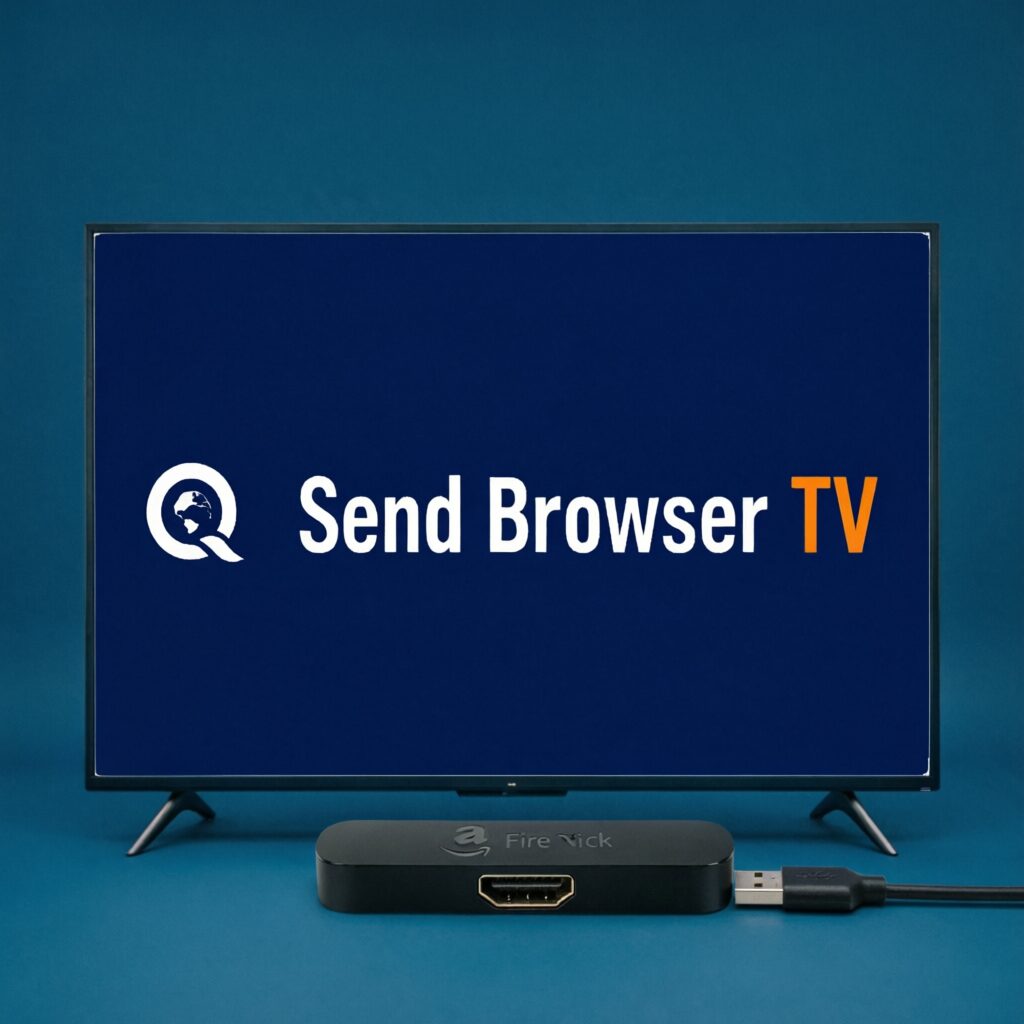 Send Browser TV app per installare apk su fire tv os.