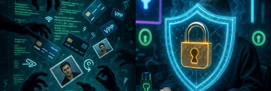 L'immagine mostra una protezione dal darkweb.