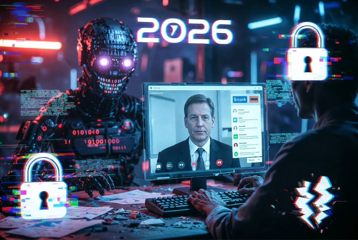 L'immagine mostra phishing fatto con intelligenza artificiale.