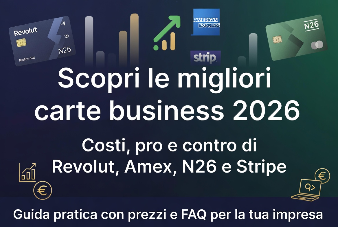 l''immagine mostra le migliori carte business del 2026
