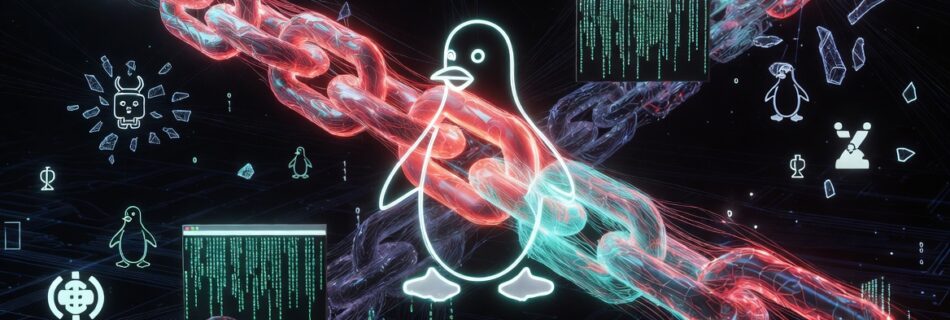 L'immagine mostra un ambiente linux ubuntu con kernel hackerato